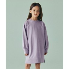 무신사 스탠다드 MUSINSA STANDARD KIDS 벌룬 슬리브 스웨트 드레스 [라벤더] MKCOEZX58-LV 475146