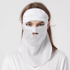 蠶絲防曬面罩女防紫外線透氣開車遮全臉基尼真絲面紗夏季2026新款