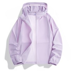 【釣友俱樂部】大碼冰絲防曬衣男 UPF50 立領商務細膩涼感防紫外線戶外騎行防曬服, 女款-淺紫,男款5XL【185-205斤】, 1個