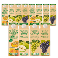 돈시몬 착즙주스 각씩 (총) 음료수과일, 1L, 12개