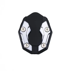 NMAX 사이드 스탠드 확장 패드 보조 브래킷 플레이트 오토바이 풋 연장 1개, 02 회색