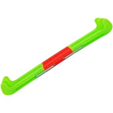 스피드 스케이트 날 보호 커버 날집 스케이팅 아이스 고무, 빨간색 녹색 단단한 소형 380mm 410mm, 1개