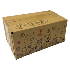 三層瓦楞紙箱 網拍寄件適用, 彩繪, 2個