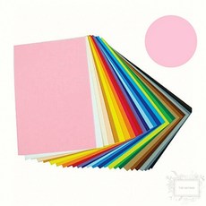 청양 칼라펠트 비접착 메타릭 514H 분홍색 45x30