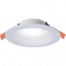 HALO RL 4인치 LED 매입등 교체용 트림 루멘 색온도 RL4LS9FSD2W1EWH, 6 Inch, 900/1200 Lumens, 6 인치