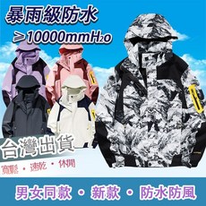 衝鋒外套女 防風防潑水透氣連帽外套