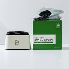 솔향 가득 냉장고 탈취제 1+3 리얼 숯 야자활성탄 냉동고 냄새제거, 60g, 2세트