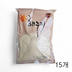 고소한 맛 가득한 해누리푸드 땅콩가루 1kg X 15개 빙수용