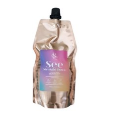 [셀프다운펌] 헤어씨 씨 스트레이트 다운펌 헤어씨다운펌, 3개, 500ml