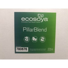 EcoSoya Brands PB大豆蠟 柱狀蠟燭專用 天然大豆蠟原料, 1個, 1KG(英國進口新貨)