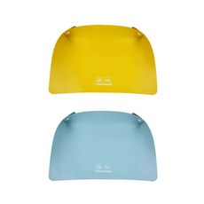 꿈꾸는비 반려동물 식기 흘림 방지 매트 강아지식기, 옐로우