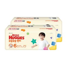 2024 하기스 네이처메이드 밴드 6단계 점보 공용 40매 2팩, 80매