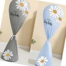 선풍기덮개 선풍기 커버 덮개 보호망 스탠드형, 02.그레이