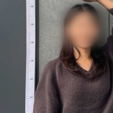 스티커 키재기 화이트 키재기스티커