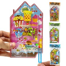 하우스 핀볼게임 (집모양 미니게임기 복불복 벌칙게임 유치원 선물 장난감), 랜덤1p