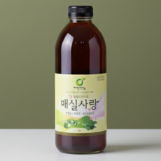 매실사랑농원 자연발효 매실액, 1개, 1개입, 1L