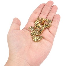 악세사리제작 네잎클로버 펜던트 골드 키링부자재