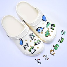 골프 운동 스포츠 참 신발 악세사리 실내화 꾸미기 16P 세트