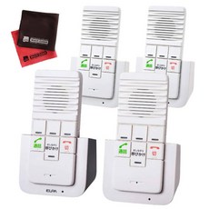 엘파 DECT 무선 인터폰 WIP-5150SET 증설자기 2대 & 크로스 첨부 4점 세트