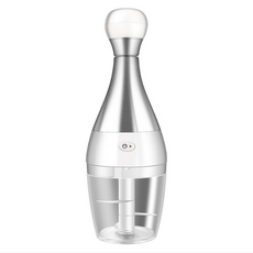 GUEFOON 手動廚房蒜泥器, 1個, 保齡球切碎器:如圖所示（7145）