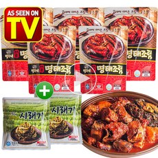 TV라이브홈쇼핑 요리대가 명자네 속초 코다리 명태 찜 조림 시래기, 2.65kg, 1박스