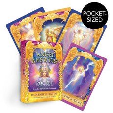Angel Answers Pocket Oracle Cards : A 44-Card Deck and Guidebook, Hay House Publishing