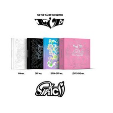 아이브 앨범 2집 EP [IVE SWITCH] 일반반 VER IVE 스위치 일반반 ON Ver. (미개봉), SPIN-OFF ver, SPIN-OFF ver