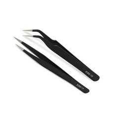 속눈썹도구 일자형 곡선형 네일케어도구 집게 속눈썹, 곡선형 MD000766, 1개