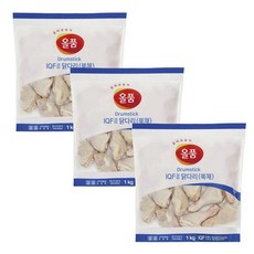 올품 IQF 북채 닭다리 1kg 3봉, 1. 북채 3kg (1kg X 3봉), 3개