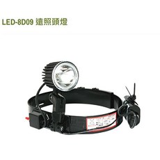 PAN WORLD 汎球牌 8D09Y 兩段式 LED 頭燈, 詳見包裝, 詳見包裝, 白光:8D09(含電池1及充電器1)