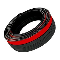 범용 자동차 트렁크 씰 스트립 2.5cm x 1.5m 앞 유리 지붕 및 뒷 창 소음 감소를위한 고무 비바람 방지 트림, A