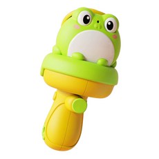HUNGRY WHALE 海豚造型兒童水槍 趣味戲水玩具 安全無毒材質, 綠色青蛙, 1個