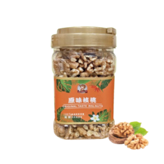 台灣小糧口 核桃 無調味堅果 香脆可口 日常輕食 零嘴推薦 台灣製造, 1個, 原味核桃, 260g