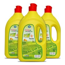 대주 버블원 주방세제 1L x 3개