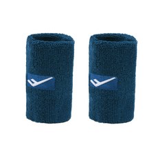 프로스펙스 테리 롱 손목 밴드, 네이비, 2개