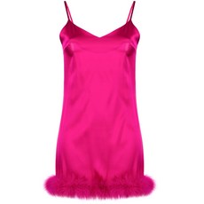 길다앤펄 키티 실크 슬립 드레스