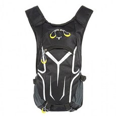 라이딩가방 낚시 운동 가방 아웃도어 데일리 자전거 배낭, 1개, 블랙