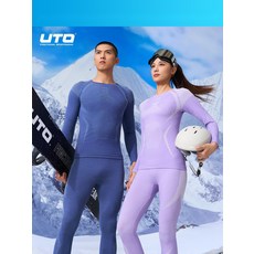 기능성 보온 내의 스키이너웨어 남자 여자 스키복 상의