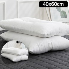 베개솜 편백나무 큐브 베겟 베게 낮은 일반형 리필 호텔배개 구름 경추 40x60cm 침구 인테리어 사계절 생활용품 hay5703ni, 1개, 단일