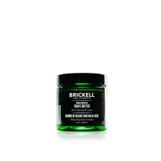 남성용 브리켈 매끄러운 브러시리스 면도 버터 천연 및 닉 컷 면도기 과 싸우기 2온스 향료, Scented, 2 Ounce (Pack of, 1, 59ml