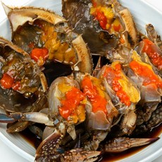 보람이네 국내산 신선한 연평도 꽃게 알배기 간장게장, 2kg, 1개