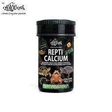 HAQUOSS 義大利海酷 D3無磷鈣粉 適用烏龜 兩棲爬行動物 礦物質 鈣 維生素, 1個