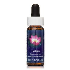 Flower Essence Services 蓮花草本滴劑, 7.5ml, 1瓶