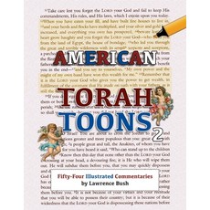 (영문도서) American Torah Toons 2: Fifty-Four Illustrated Commentaries Paperback, Ben Yehuda Press, English, 9781953829269