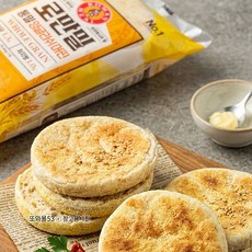 삼립 냉동 로만밀통밀잉글리쉬머핀 240g x 8개, .