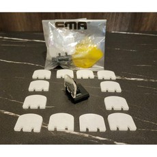 FMA AAP01 AAP01C RMR 微型 瞄具保護片 圓仔 現貨 摺疊保護片 專用, 沙色FMA摺疊鏡座+RMR保護片, 1個