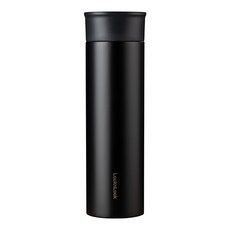락앤락 슬림핏 스크류 텀블러, 1개, 400ml, 블랙