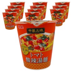 明星食品 中華三味 番茄三鮮湯麵 98g, 12個
