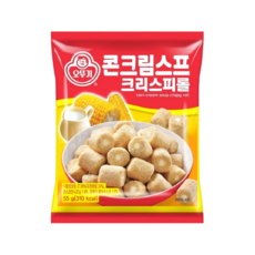 오뚜기 콘크림 스프 크리스피롤, 55g, 5개