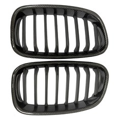 台製 真碳纖維卡夢 GRILLES F20 LCI 15-18 水箱罩 中網 鼻頭 單線 水箱護罩 水箱護網, 1個